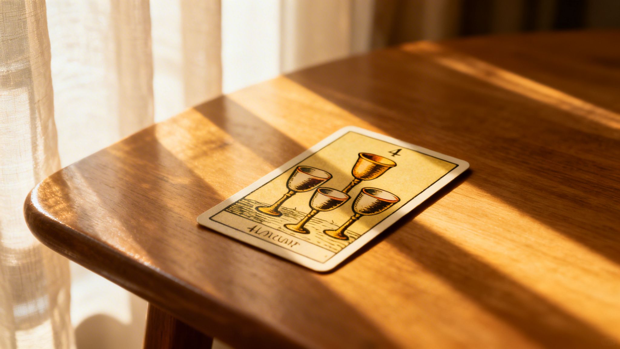 The 4 of Cups Love Meaning: Are You Ignoring Your Chance at Happiness?