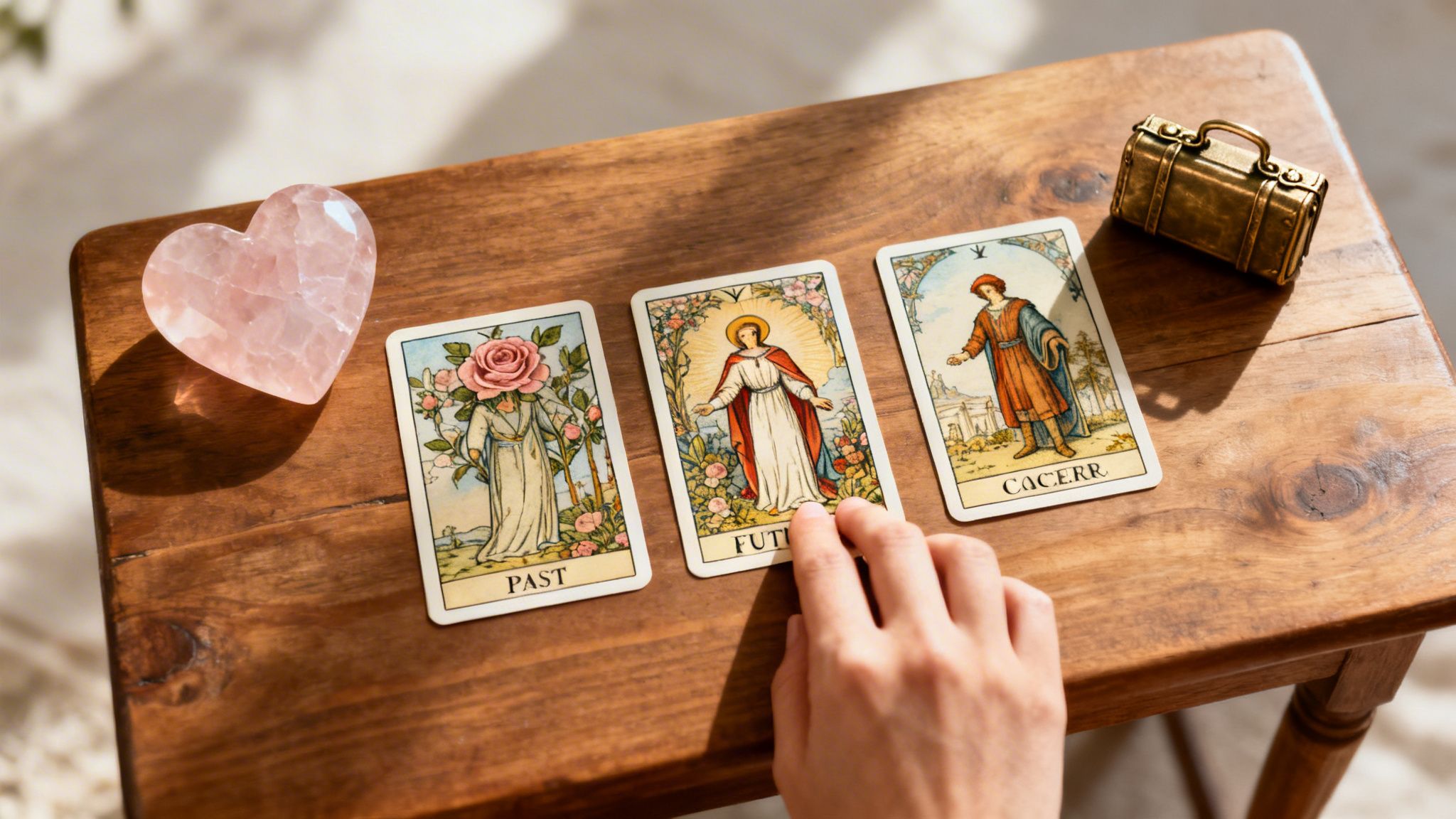 Master the Tarot Past Present Future Spread for Love and Career